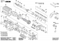 Bosch 0 602 243 204 ---- Hf Straight Grinder Spare Parts
